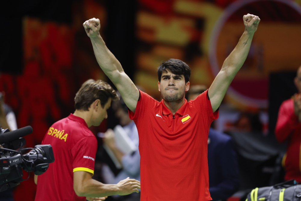 戴维斯杯完胜蒙特卡洛大师赛，阿尔卡拉斯关键制胜